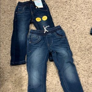 2 pair Cat and Jack toddler 2T jeans